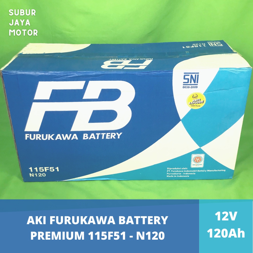 AKI MOBIL FB PREMIUM N120 FURUKAWA BATTERY 115F51 (120Ah)