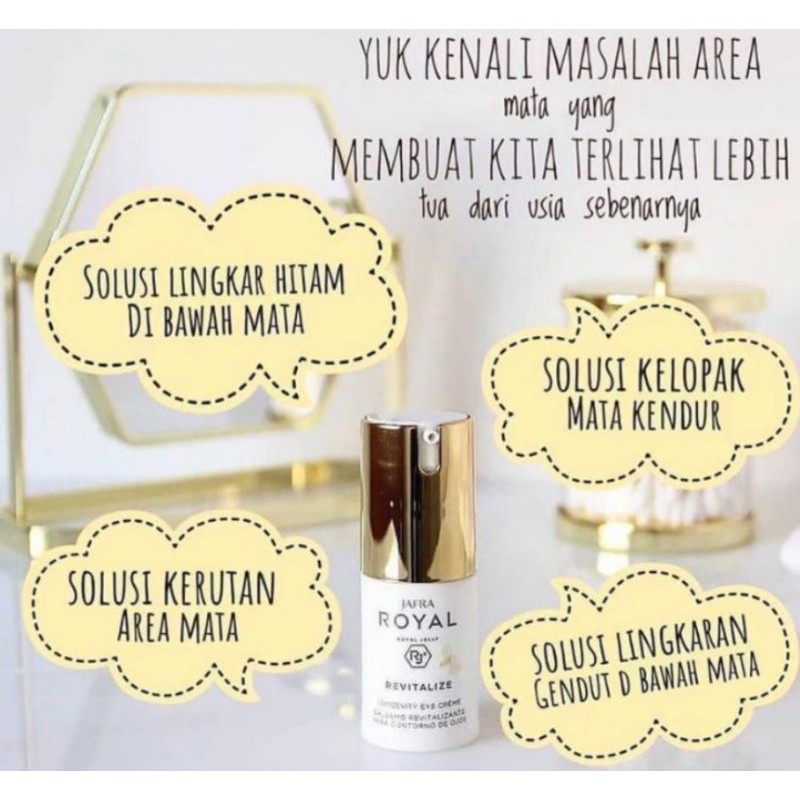 Jafra Royal Revitalize longevity EYE creme