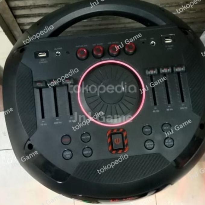 Speaker Bluetooth Dat Dt 1201 Rechargeable Speaker Party Omeriamart