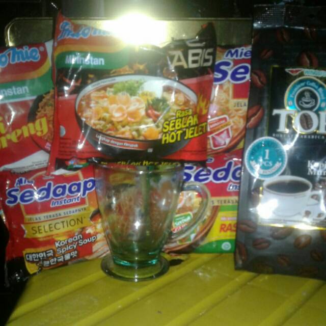 

Paket Asiik A Mie plus Top Kopi Murni