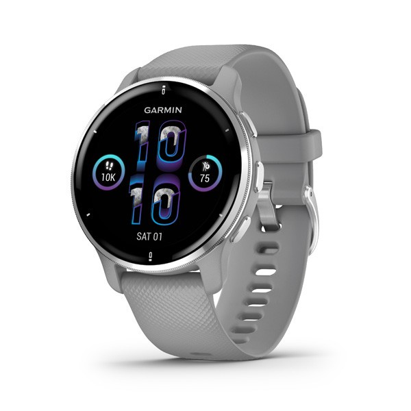 Smartwatch GARMIN VENU 2 Plus with GPS 1.3&quot; AMOLED - Garmin VENU 2+ - POWDER GRAY
