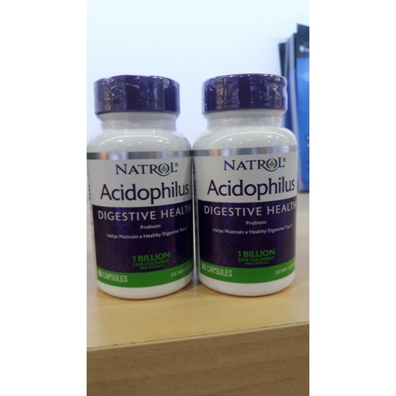 Natrol Acidophilus 60 Capsules