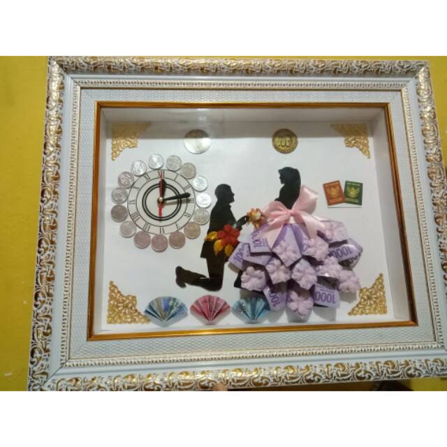 Mahar Uang bingkai mahar.