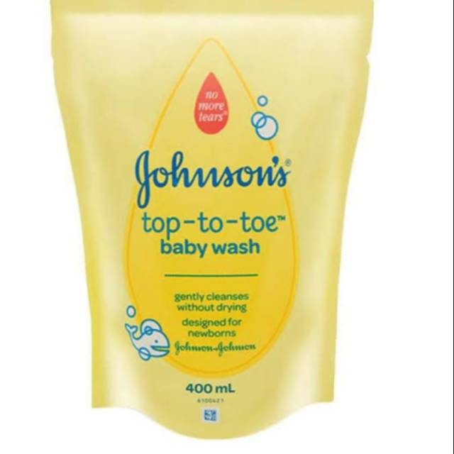 Johnsons top to toe baby wash 400ml