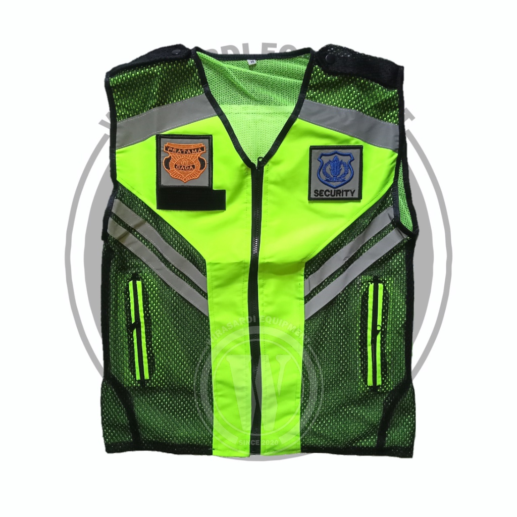 ROMPI TASLAN SECURITY,SATPAM,SAFETY,TAURING Rompi SECURITY vest POLISI/DISHUB/terlaris TASLAN terbaru Bisa COD