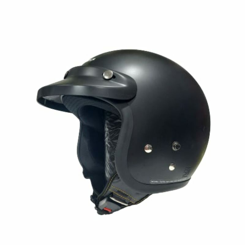 Helm Cargloss CFM Original Solid Hitam doff