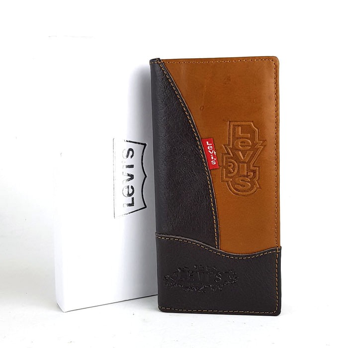 Dompet Panjang Kulit Asli Pria Murah - LEVIS DPJ SJAR