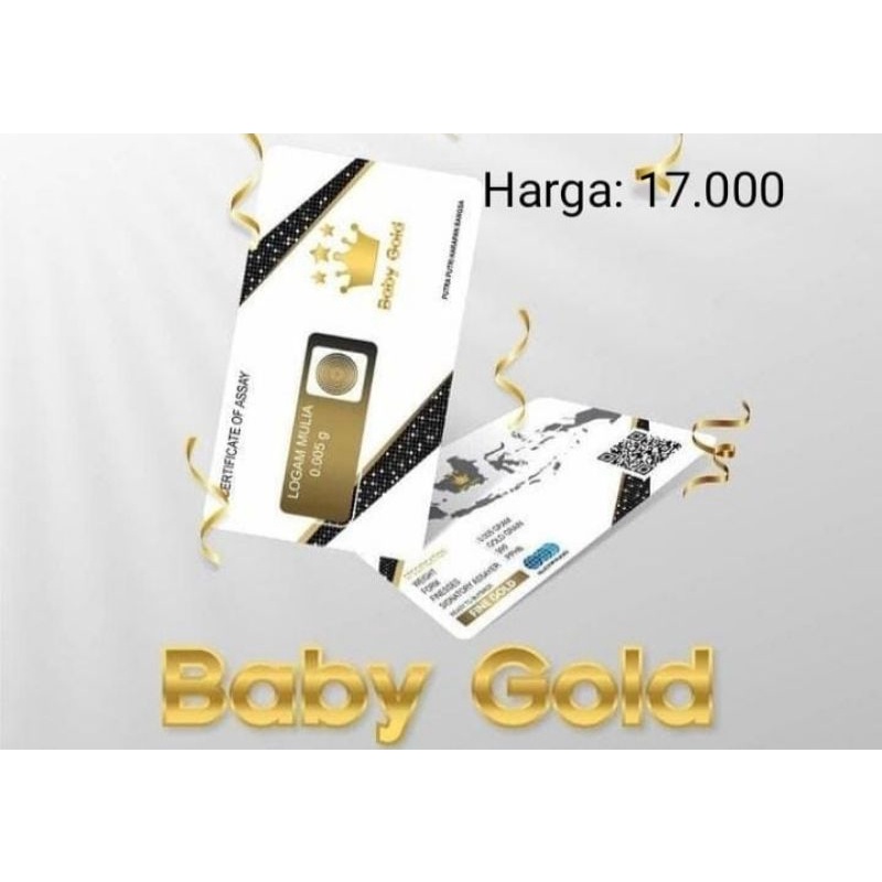 Baby gold 0,005 gr