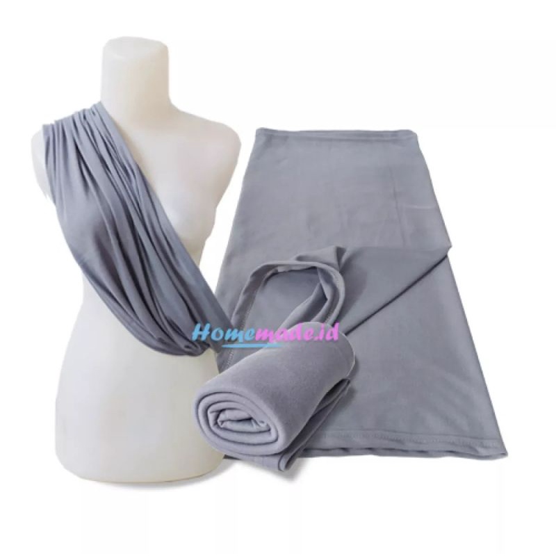 gendongan bayi kaos geos gendongan bayi samping perlengkapan bayi gendongan bayi instan-Abu