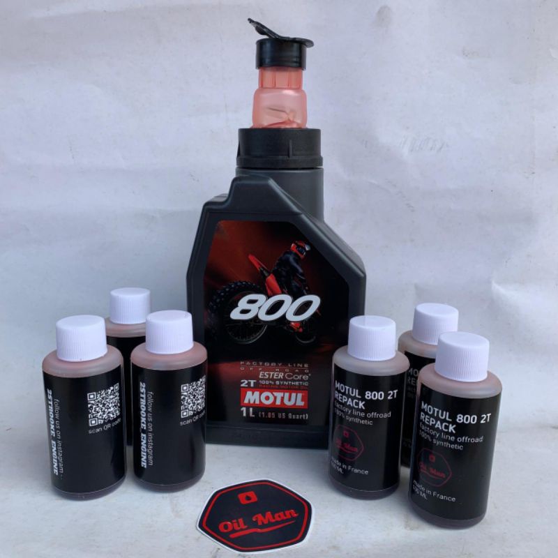 OLI SAMPING ECERAN REPACK MOTUL800 ORIGINAL