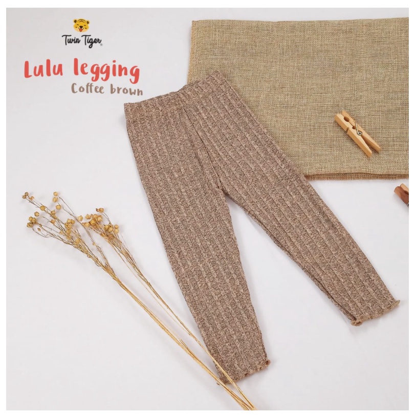 TWIN TIGER Legging LULU 0-4 Tahun Bayi / Anak REEB RIB Premium Quality