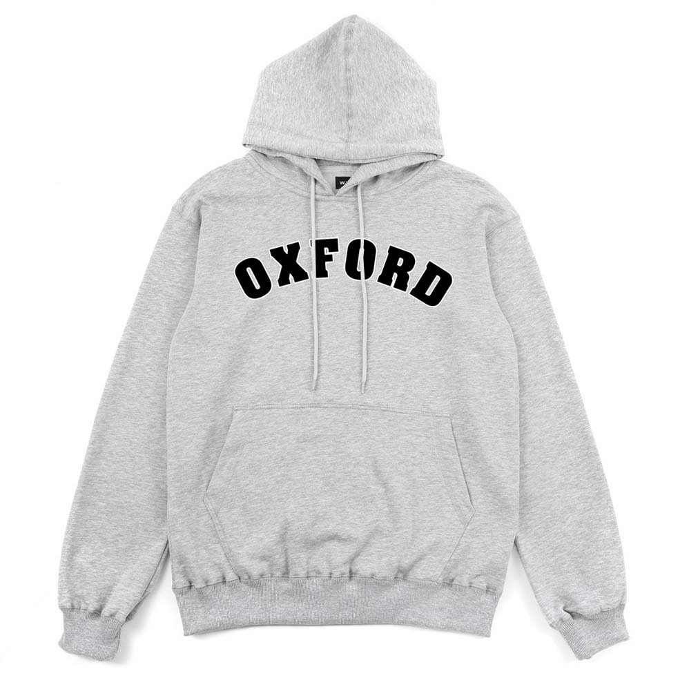 BASIC SWEATER HOODIE OXFORD UNIVERSITY / GRAYSCALE HOODIE OXFORD