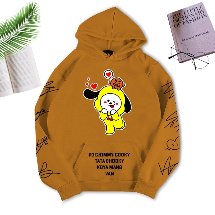 SWEATER HODIE LENGAN PANJANG CHIMMY BT21 TTD