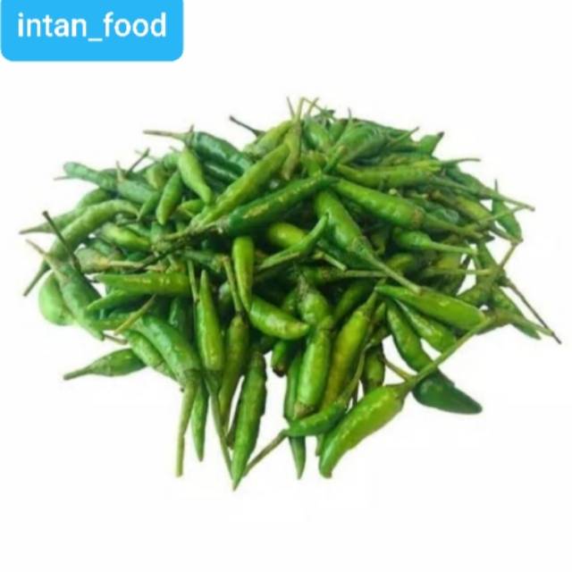 

Cabe rawit ijo fresh 250 gr