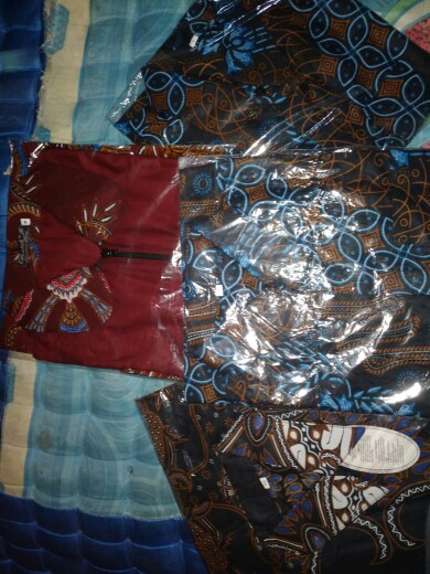Bswart Batik Hrb026 Kenongo Hem Pendek Padi Pekalongan M L Xl Batik Pria Murah Modern Grosir
