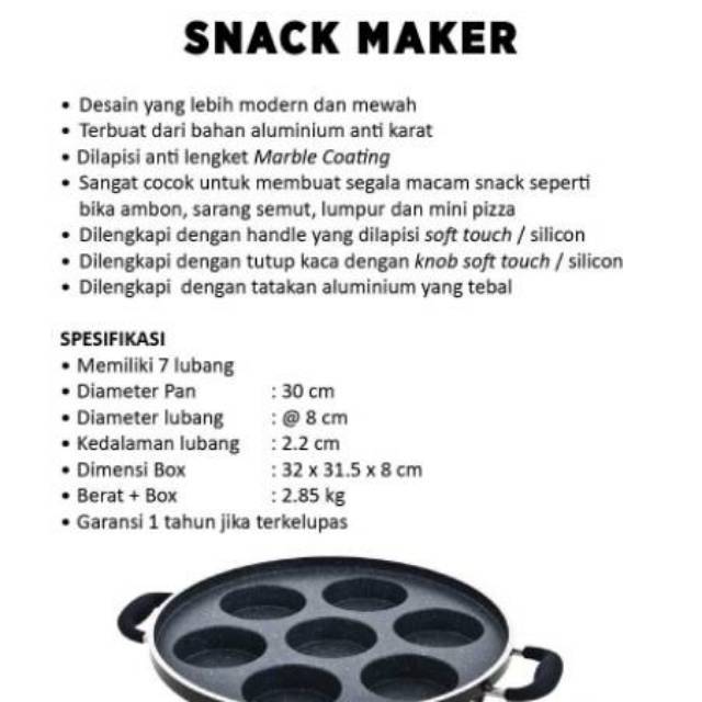 Snack maker SIGNORA