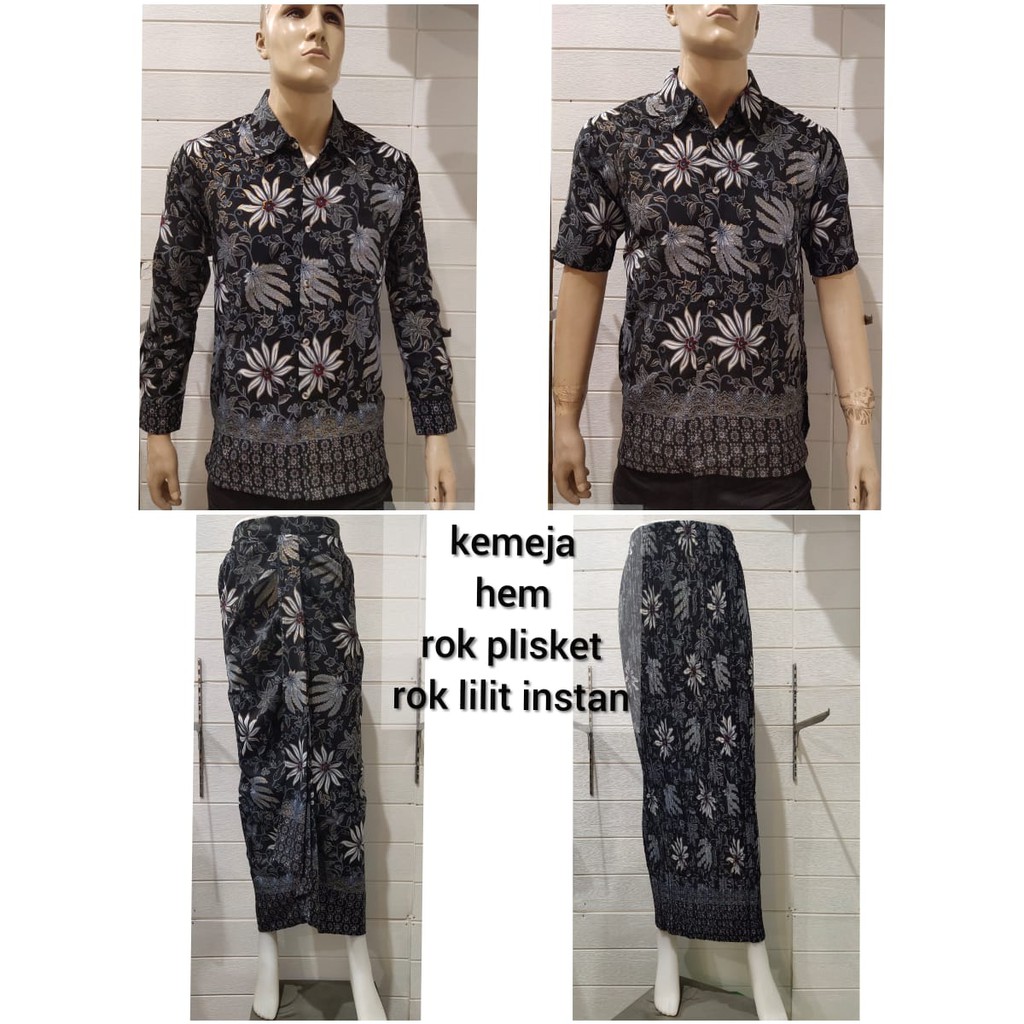 KEBAYA COUPLE ROK HEM PENDEK PANJANG BAHAN PREMIUM