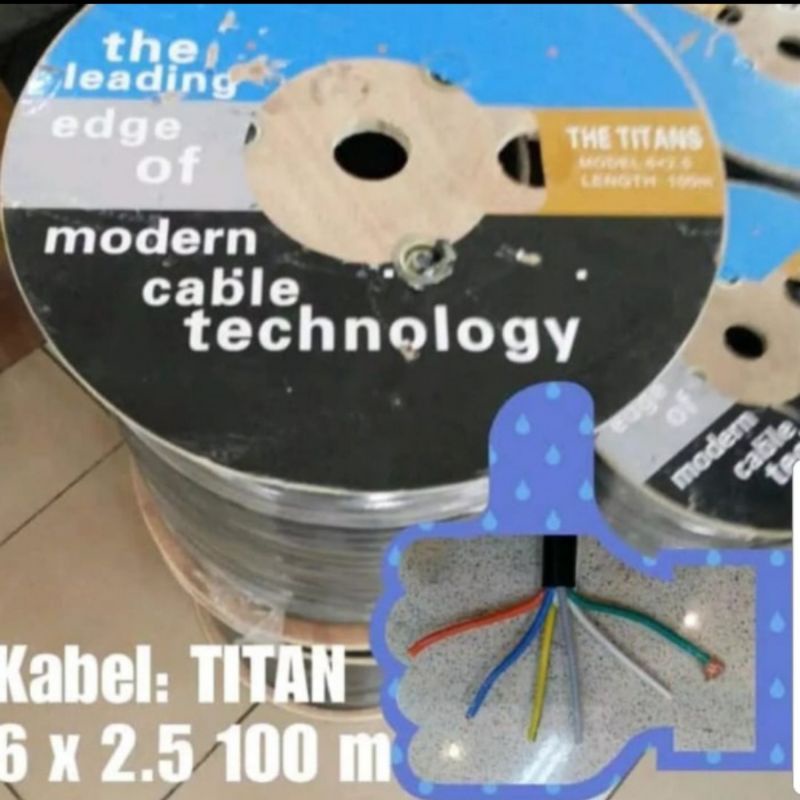 KABEL SPEAKER TITAN ISI 6