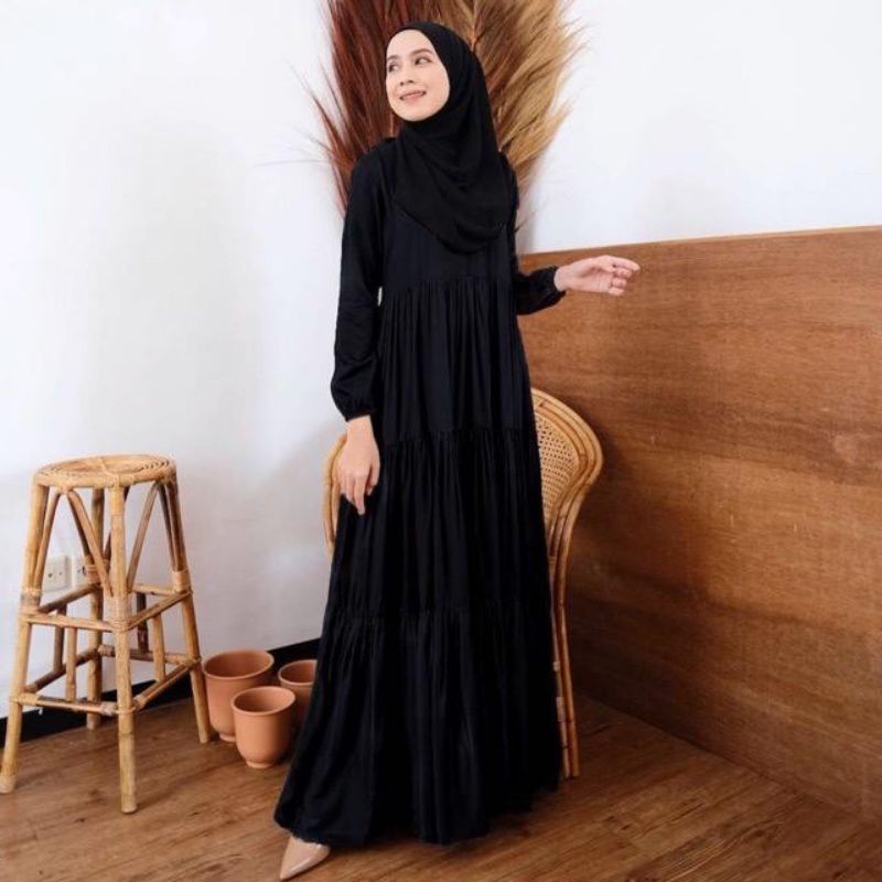 Gamis Polos Wanita Baju Gamis Wanita terbaru 2021