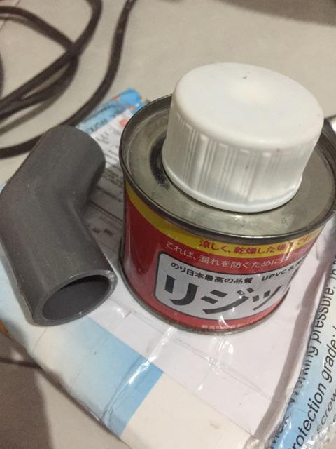 Pvc 45 Derajat Elbow /knee 1/2 Inch - Aw 45 - Merk Lesso