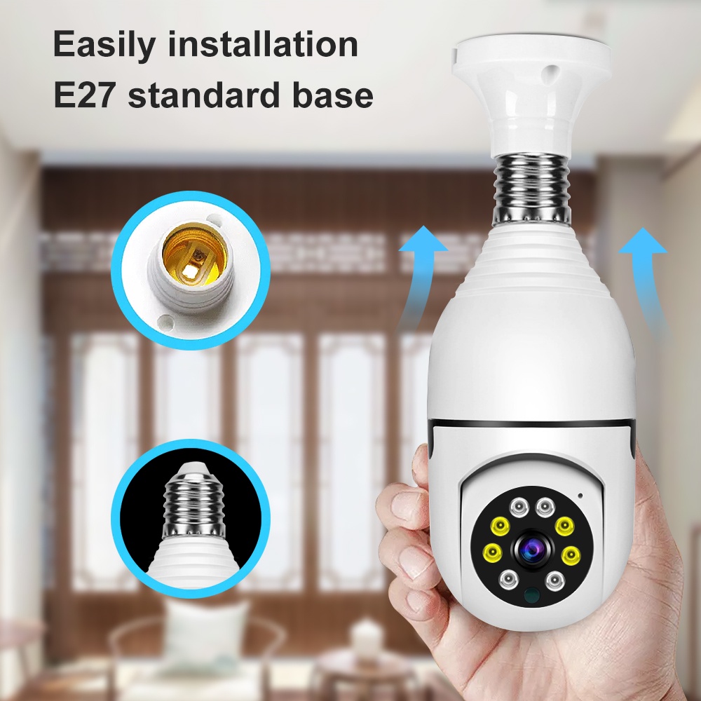 IP SPEED DOME PTZ V380 PRO IP CAM CCTV PTZ LAMPU WIRELESS WIFI 8MP FULL HD 1080P