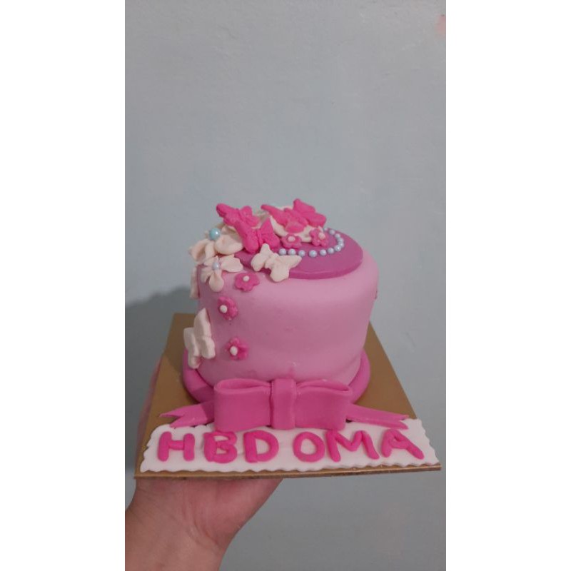 

birthday cake fondant mini