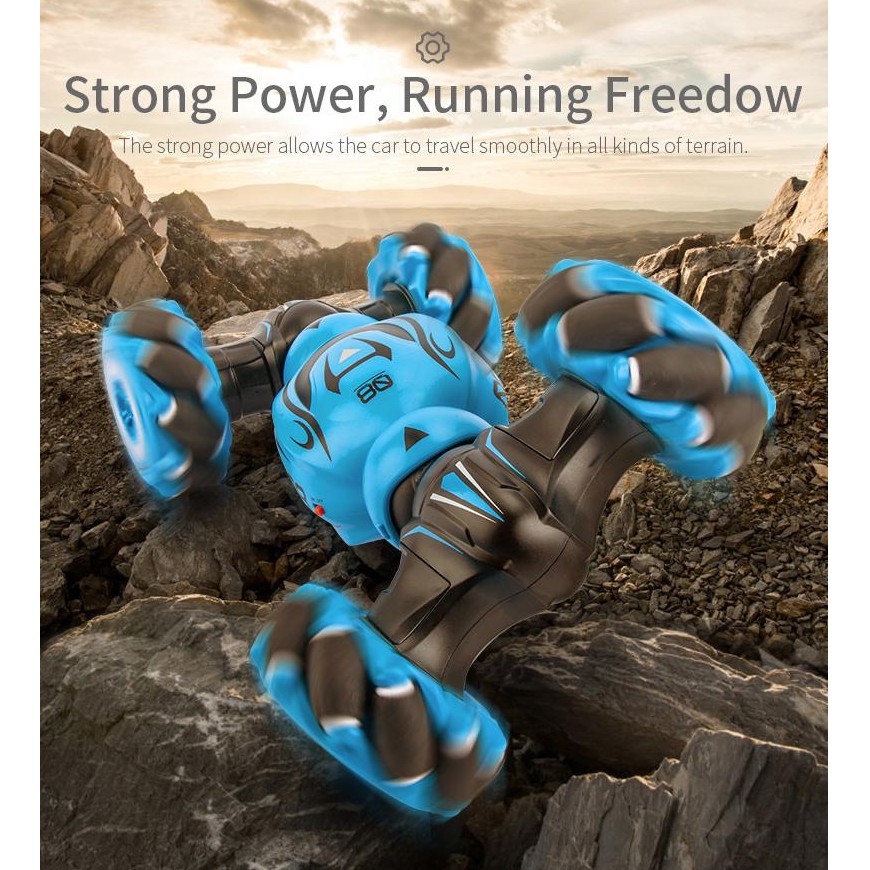 Deformation Car JJRC D876 Rock Crawler 4WD 2.4Ghz Mobil Pendaki Batu