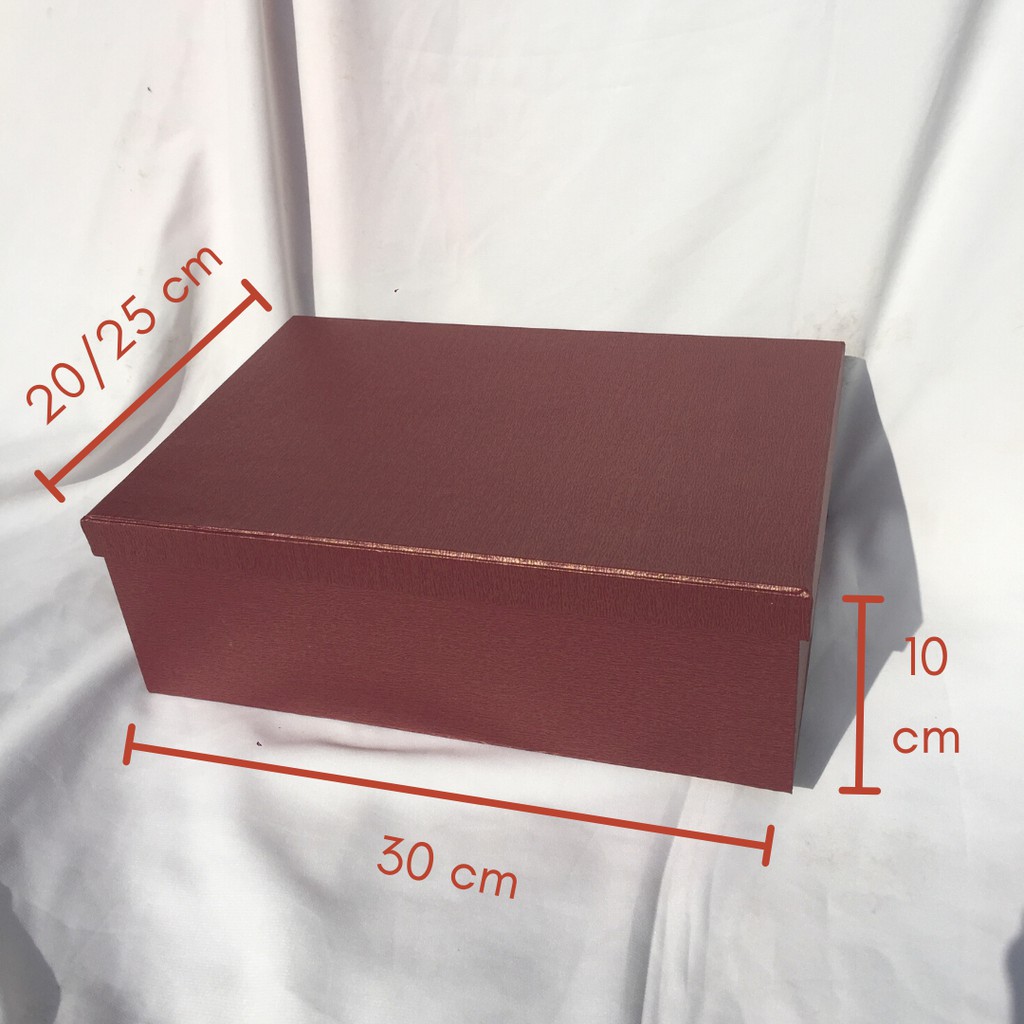

Hard Box Buka Tutup 30x20/25x10 cm / Kotak Kado Ulang Tahun / Box Packaging
