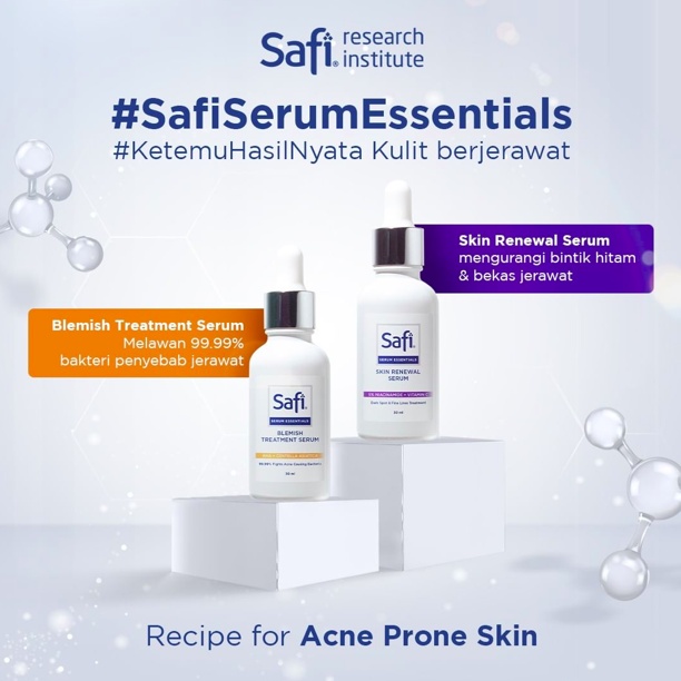 SAFI Serum Essentials 30ml | Blemish / Bright Up / Duo Lifting / Dark Spot / Skin Renewal