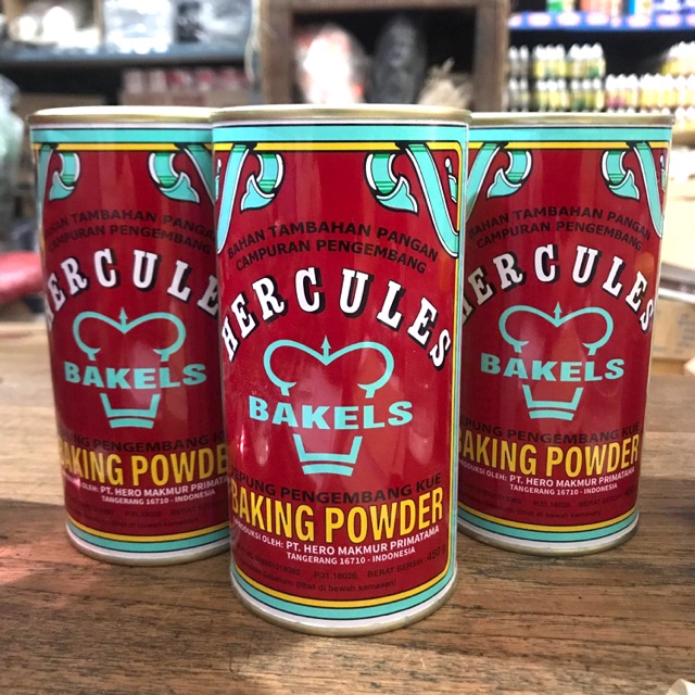 Baking Powder Hercules 450gram !!!