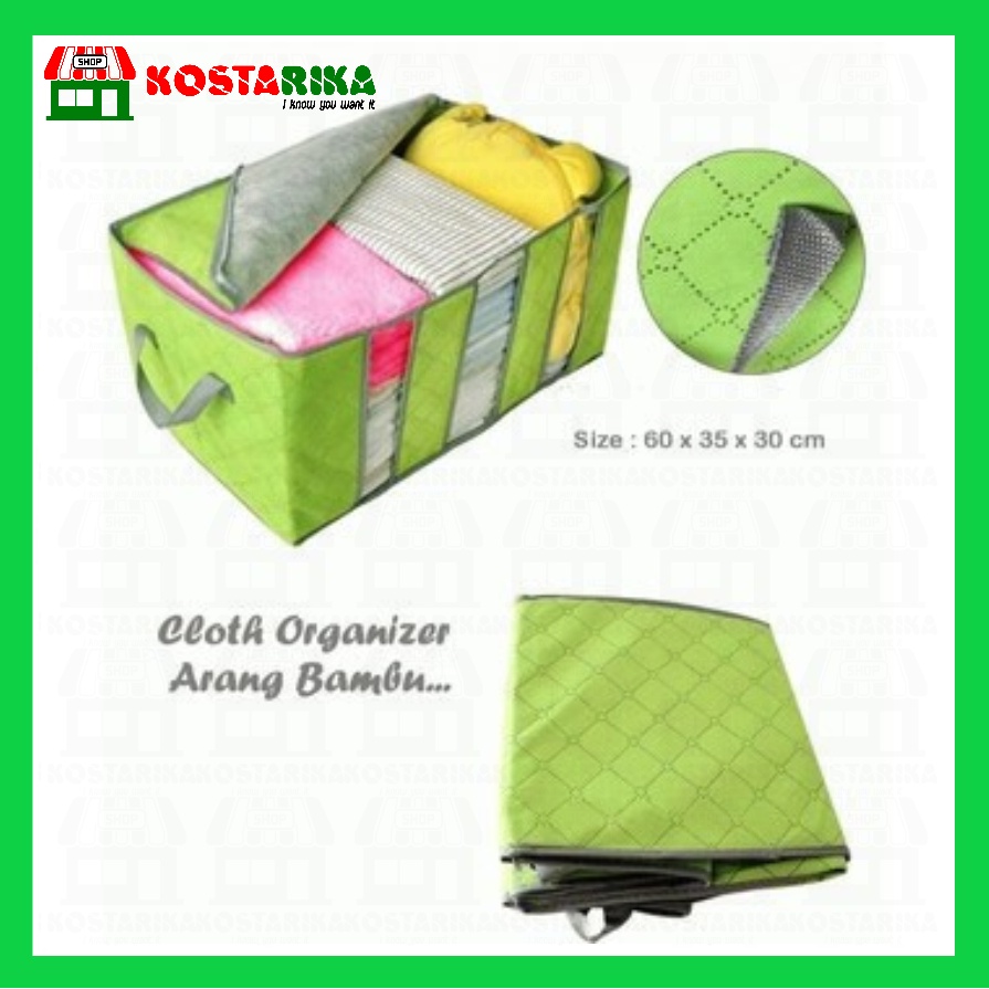 Organizer  Storage Box Atau Organizer Storage Box 65L 3 Sekat