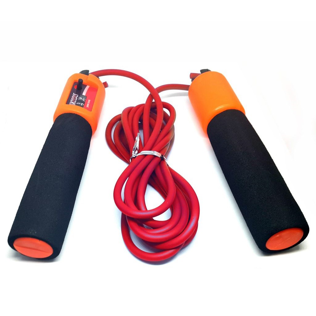 Jump Skipping Rope Soft Handle Counter Tali Skiping