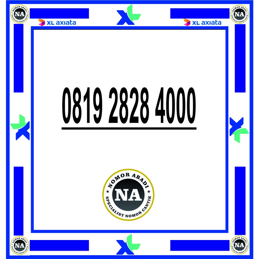 NOMOR CANTIK XL 4G 4000 H750