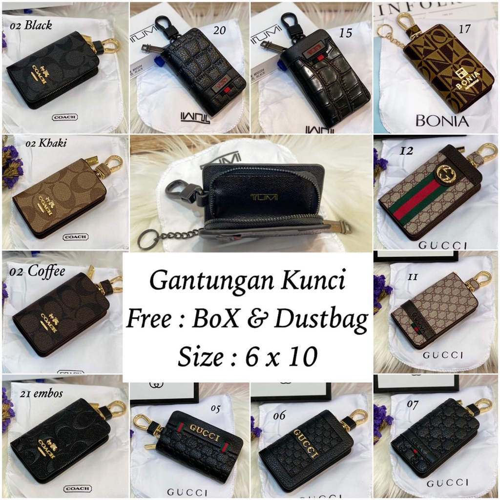 Dompet Gantungan Kunci Mobil GC,Coach