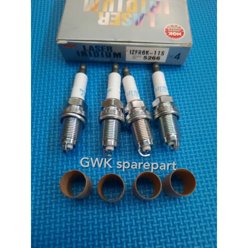 Busi iridium NGK 4pc Honda Jazz RS Ori