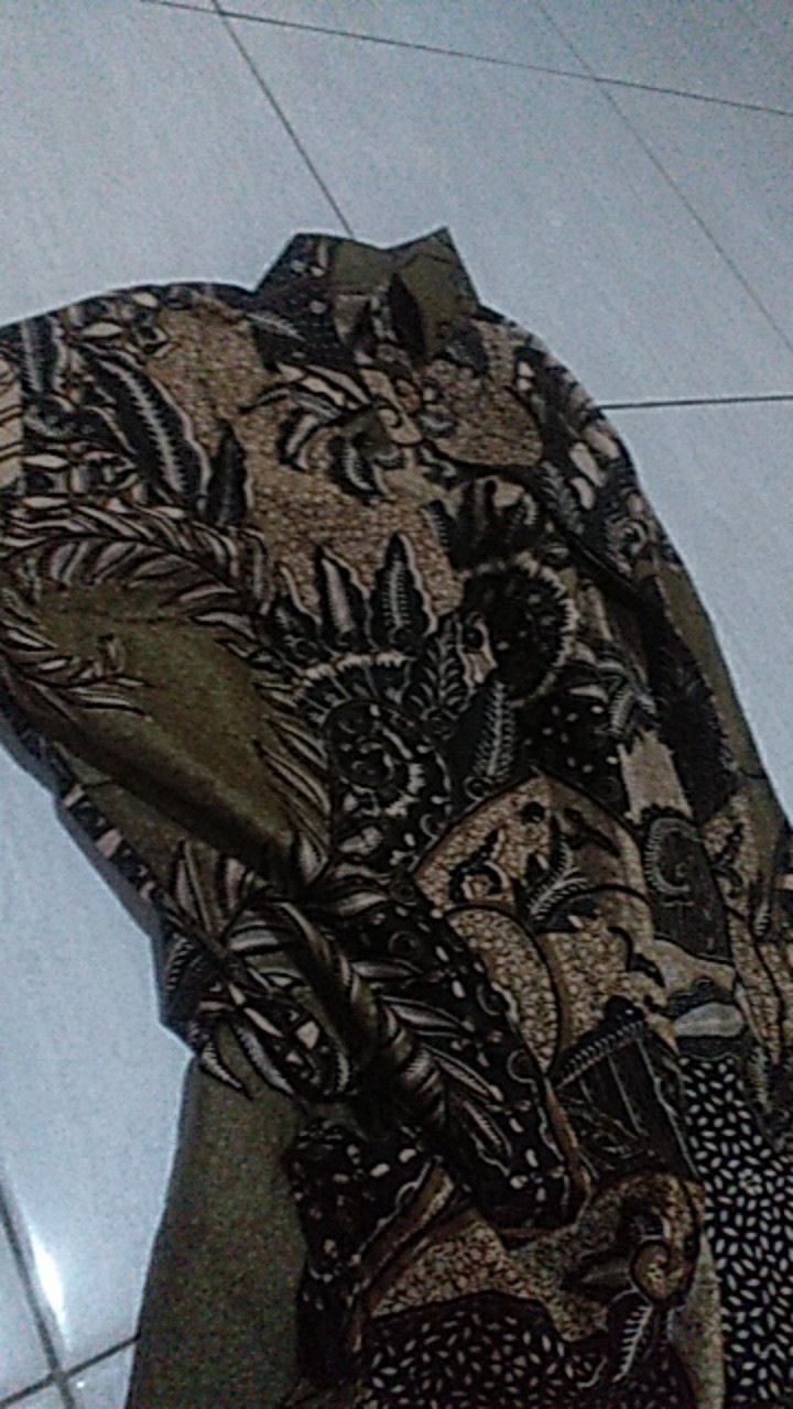 Baju Batik Pria Slimfit Big Size M L Xl Xxl Atasan Kemeja Batik Lengan Panjang Original