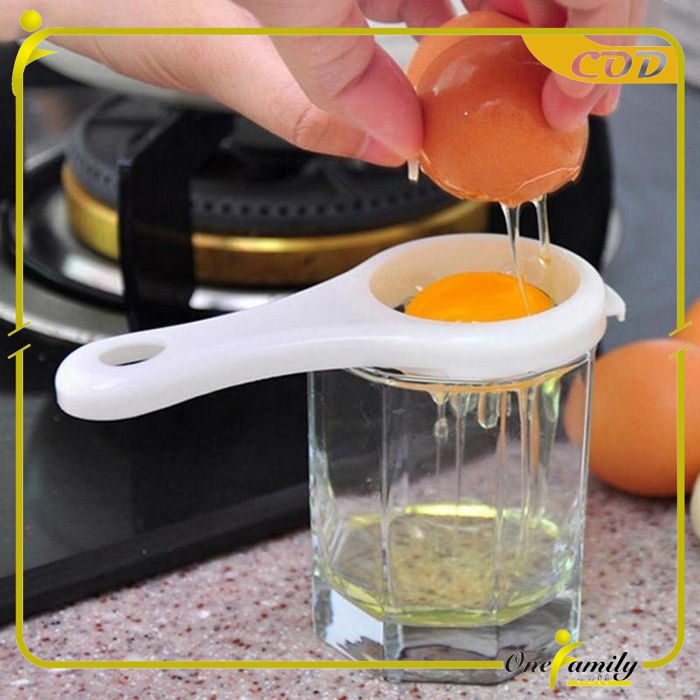 ONE-C139 Alat Pemisah Kuning Telur dan Putih Telor Egg Yolk Separator Murah Peralatan Dapur Praktis-5