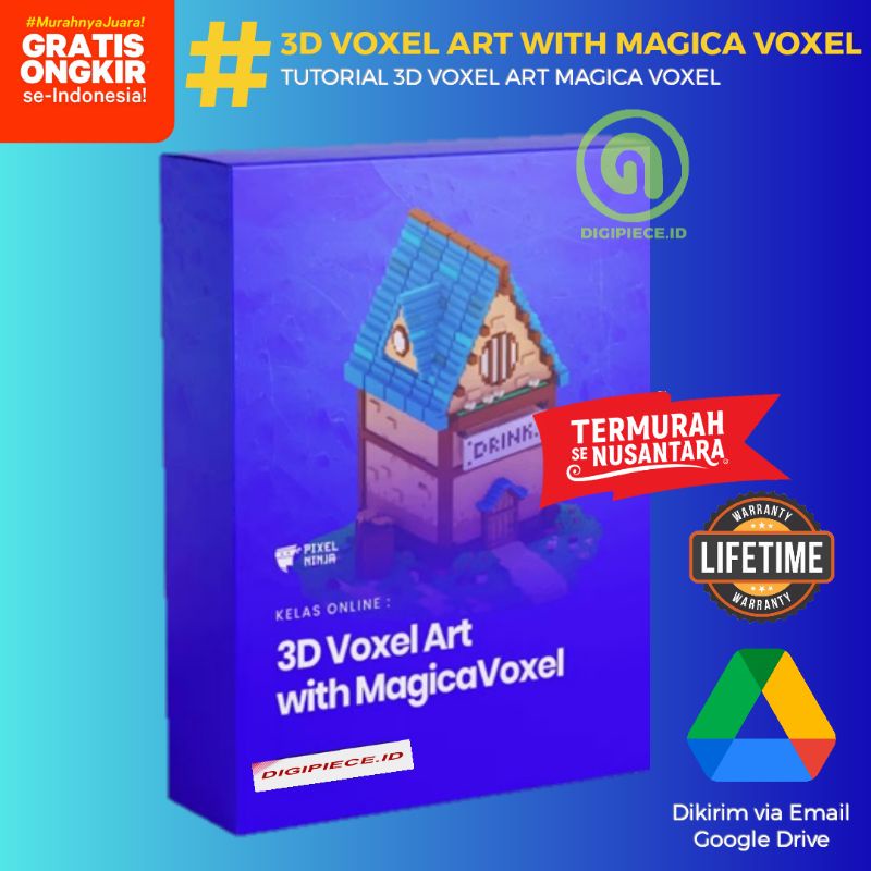 3D VOXEL ART dengan menggunakan MAGICALVOXEL