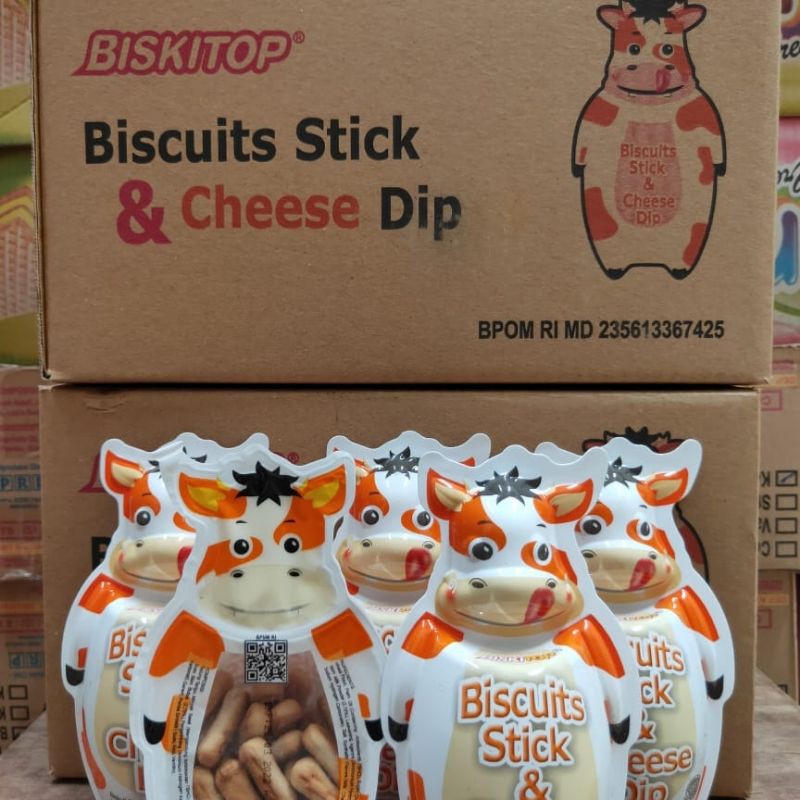 

Biskitop Biskuit Stik & Cheese Dip