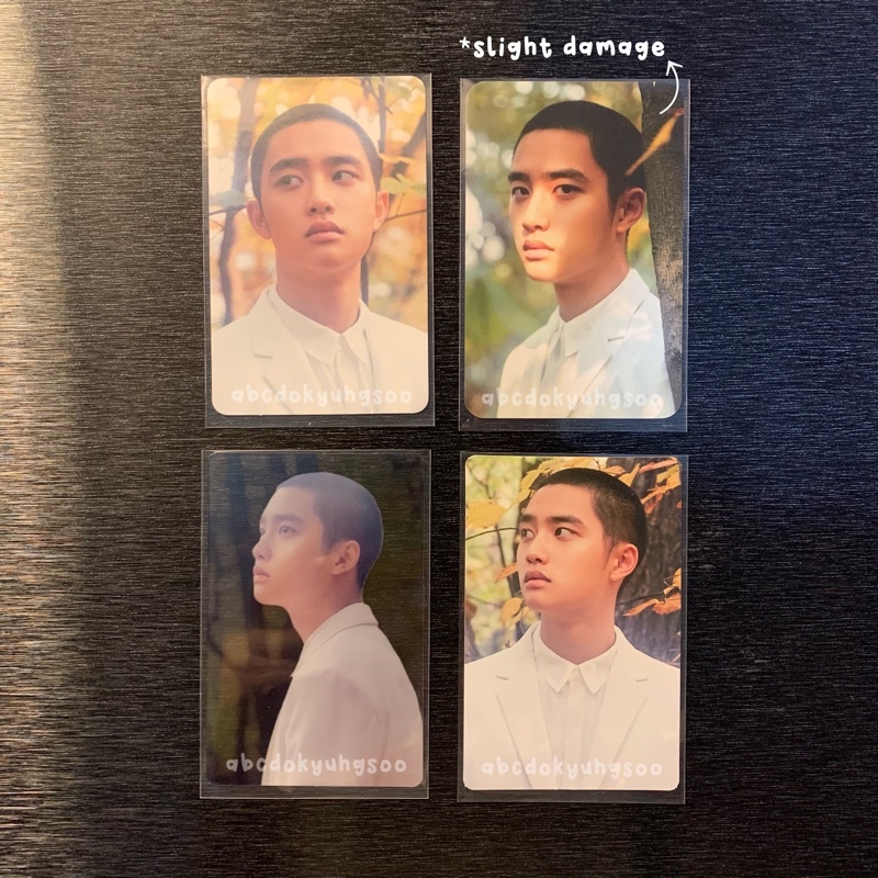 PHOTOCARD PC EXO CARD WALLET HAND WARMER SPINNER ELYXION D.O. KYUNGSOO OFFICIAL