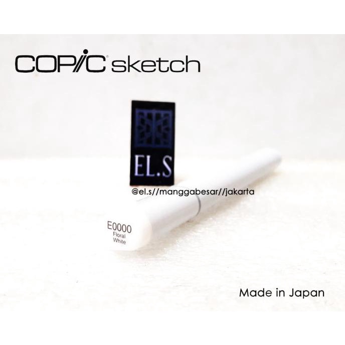 

COPIC SKETCH MARKER E0000 FLORAL WHITE ( CSM )