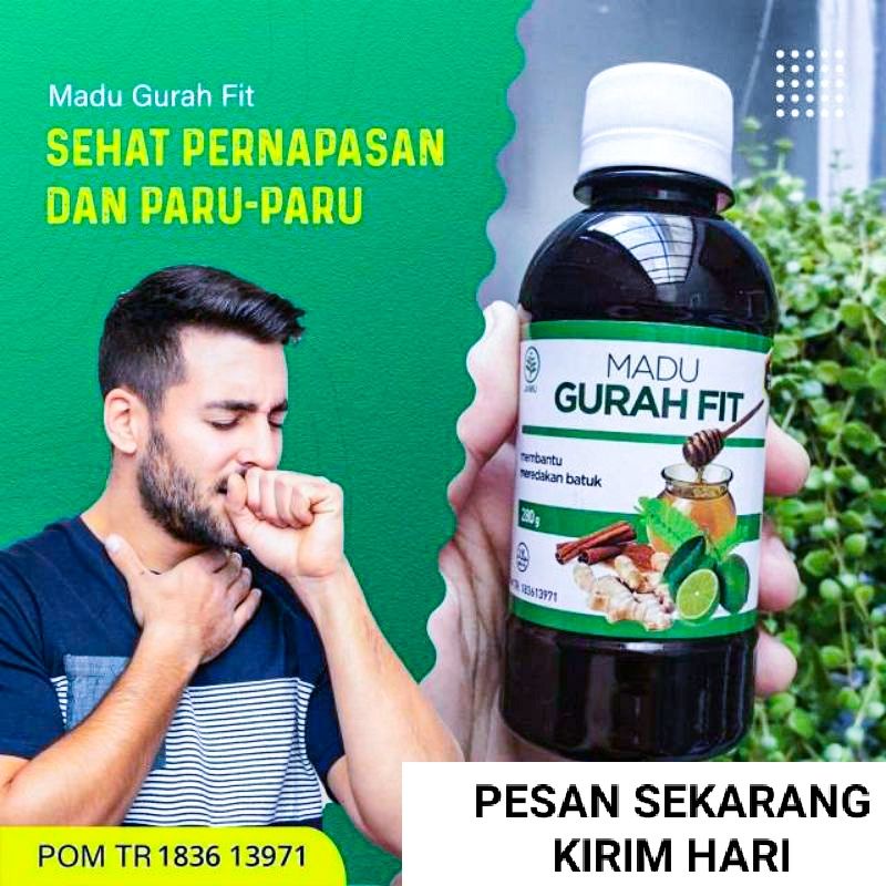 

Madu Gurahfit Asli Obat Batuk Herbal Bronkitis Asma Sesak Nafas Radang Tenggorokan