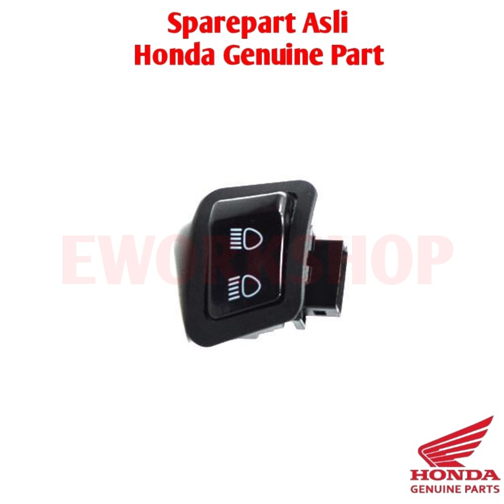 Tombol Saklar Dimmer Jauh Dekat - Vario Beat Blade Supra X 125 FI Asli Honda 35170KYZ901