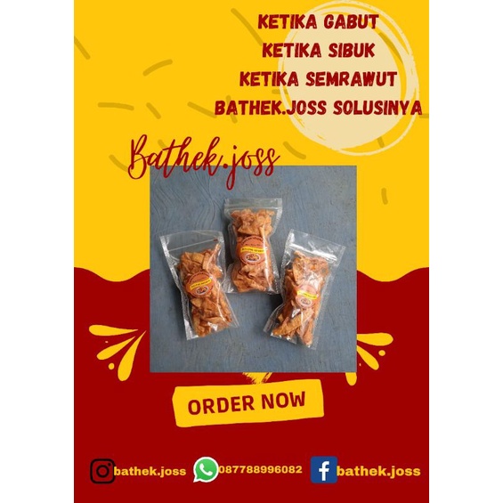 

kripik balung kethek (Bathek Joss)