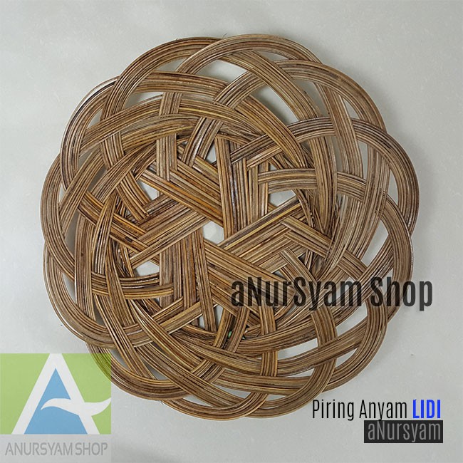 Piring Lidi Anyaman / Piring Anyaman Lidi / Piring Lidi