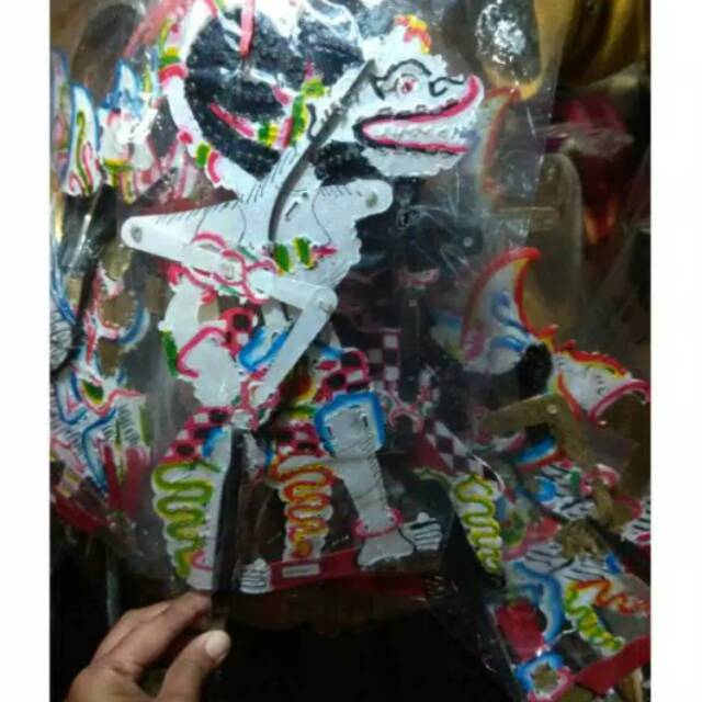 MINIATUR WAYANG KIDANGAN BIASA 30 CM TOKOH RAMA SHINTA