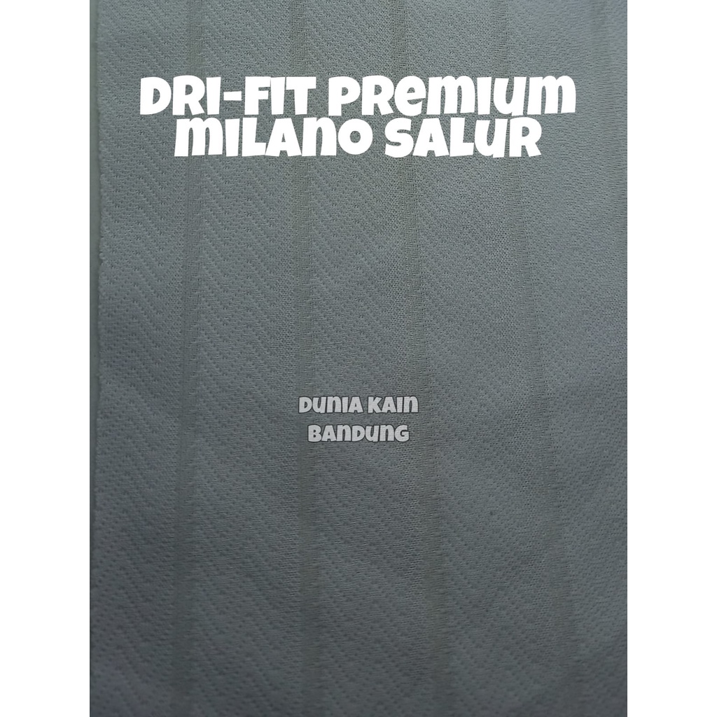 Bahan Kain Drifit Milano Salur Dryfit