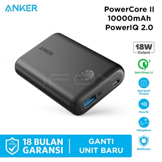 ANKER Powerbank PowerCore II 10000mAh Quick Charge 3.0 - A1230