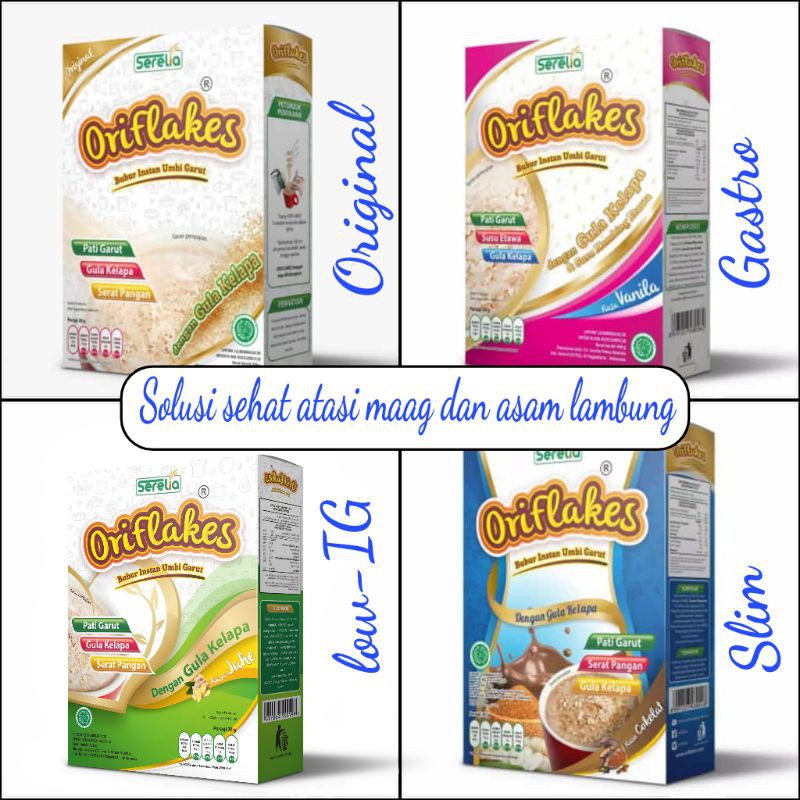 

ORIFLAKES solusi sehat atasi maag dan asam lambung
