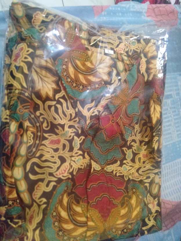Kemeja Batik Lengan Panjang Size M L Xl Xxl Xxxl